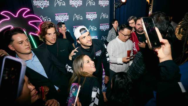 Carlos Sainz at Aria