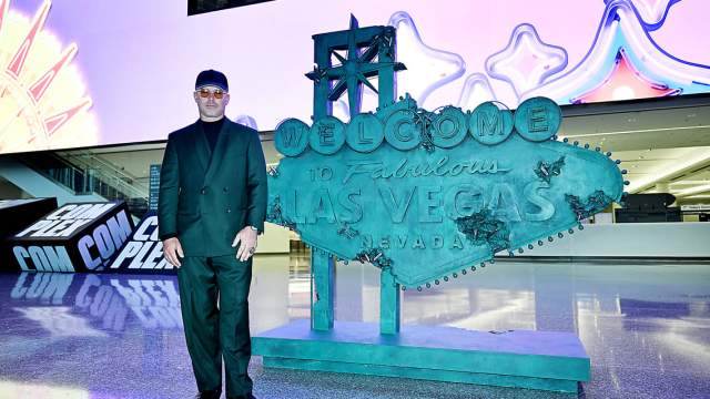 The Strip's iconic sign inspires bold new work by ComplexCon Global Artistic Director Daniel Arsham, to be permanently displayed at the Las Vegas Convention Center