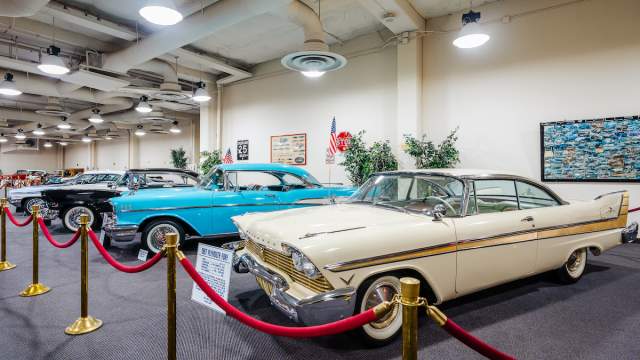 Cars on exhibit at the Car Museums at Don Laughlin Riverside Resort & Casino in Laughlin.