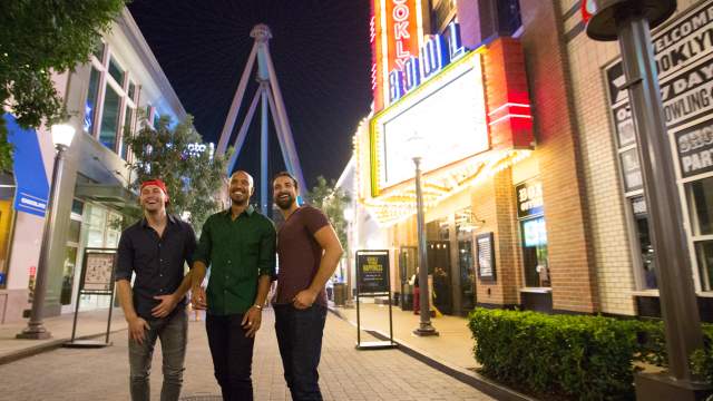 Guys Near the Brooklyn Bowl Las Vegas