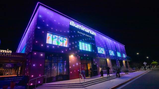 Exterior of Illuminarium