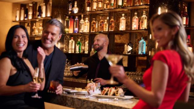 people enjoying drinks at CasaBlanca: Katherine's Steakhouse & Lounge in Mesquite