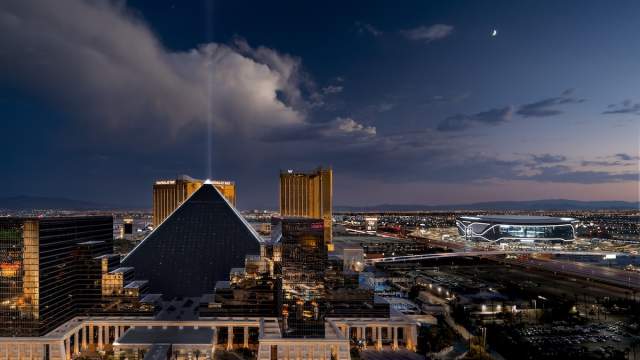 Sky view of Luxor