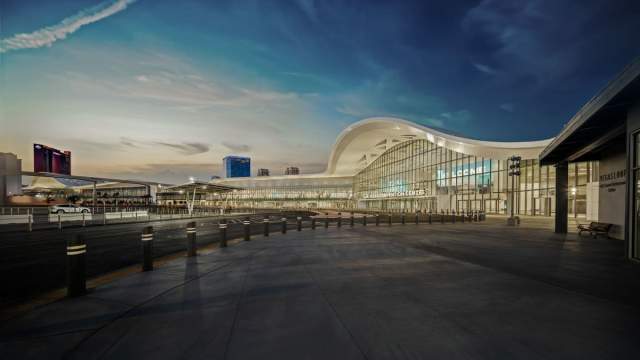 LVCC Exterior Hero - Central to West