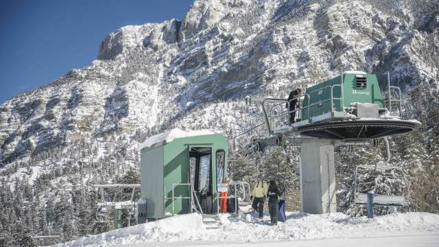 Lee Canyon Winter Lift prep courtesy Lee Canyon