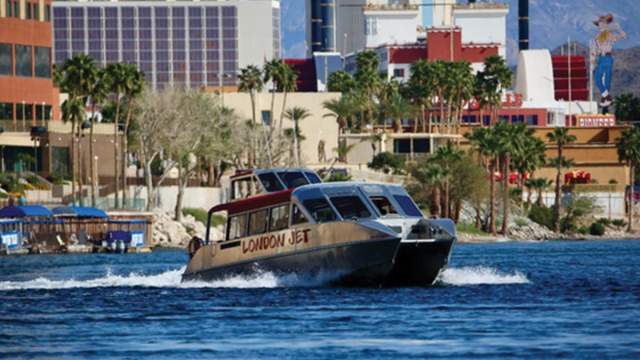 A trip on London Bridge Jet Boat Tours.