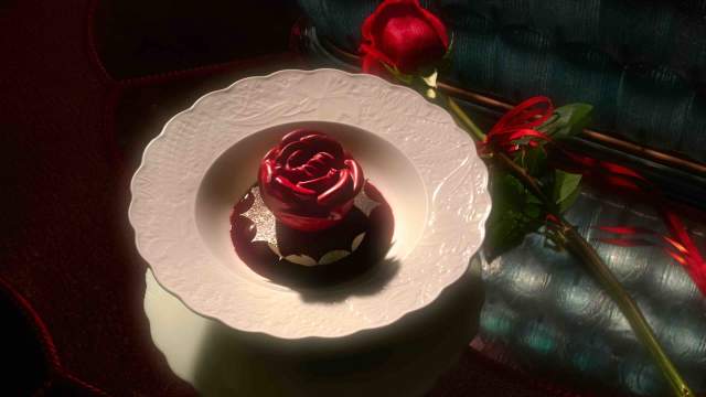 Mayfair's rose dessert