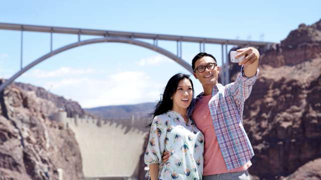 Selfie at Hoover Dam