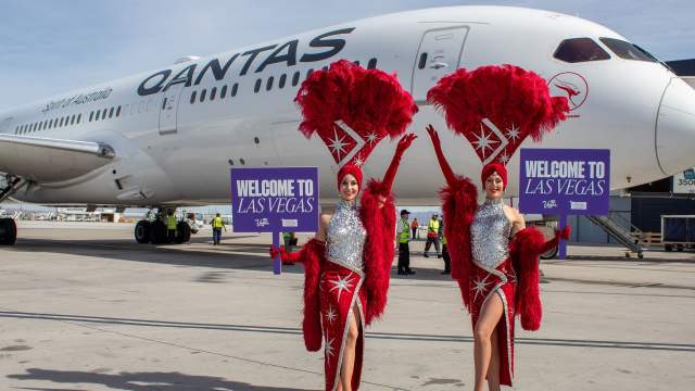 Qantas air service announcement