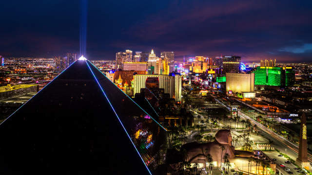 Luxor aerial