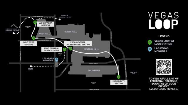 Vegas Loop Map 2026