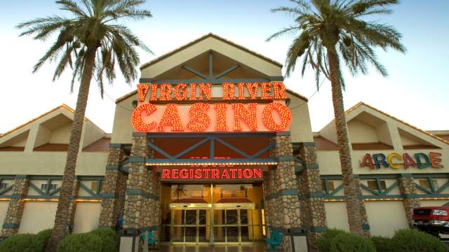 Step inside of the wonderful Virgin River Hotel/Casino/Bingo in Mesquite, Nevada.