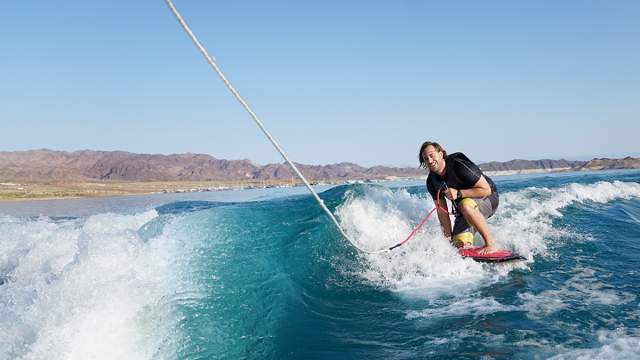 Wakeboarding Lake Mead
