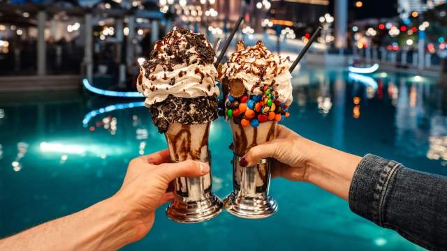 CrazyShake Milkshakes at Black Tap Craft Burgers & Beer at The Venetian Resort Las Vegas
