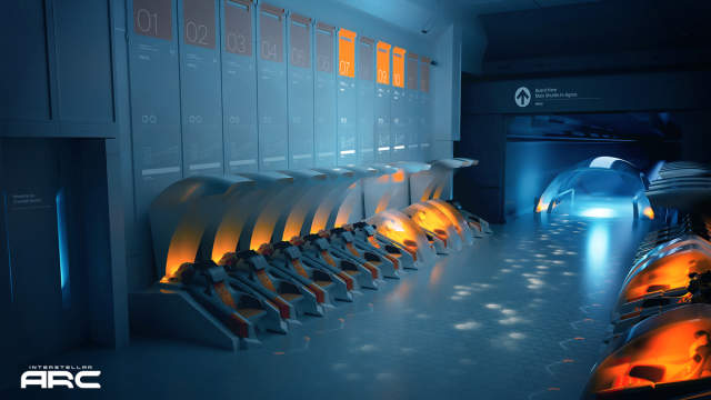 Interstellar Arc interior