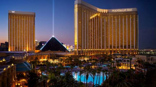 Mandalay Bay and W Hotel exterior