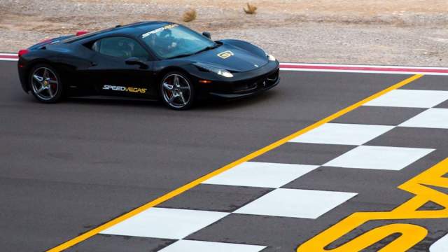 Zoom past the finish line at SPEEDVEGAS.