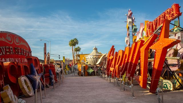 Get a blast from the past with the The Neon Museum in Las Vegas.