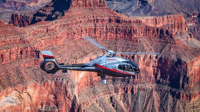 See the grand Canyon from a bird's eye view with Maverick Helicopters.