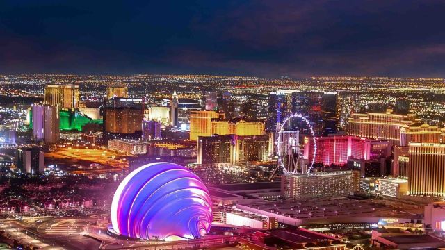 R&R LVCVA Strip Pano of Sphere (marquee crop)