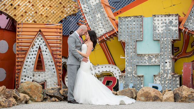 Neon Museum Wedding