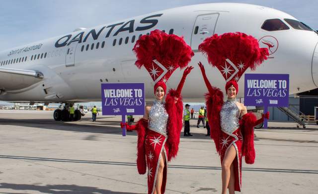 Qantas air service announcement