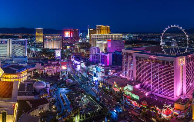 Vegas Strip at Night
