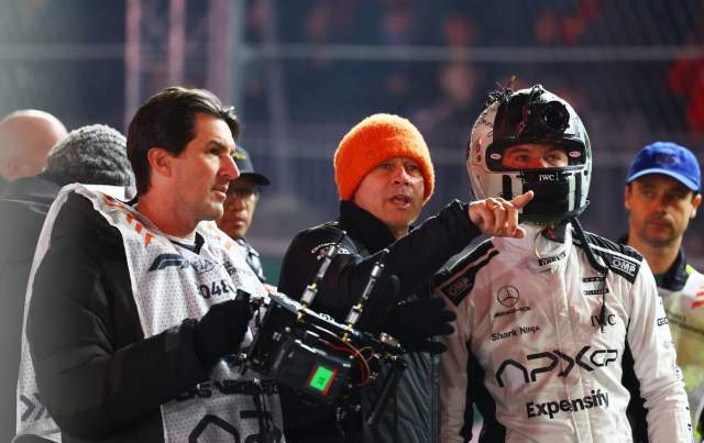 Brad Pitt scene filmed in Las Vegas for F1: The Movie 2025