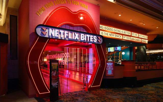 Netflix Bites entrance