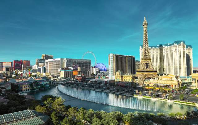 Las Vegas Strip aerial