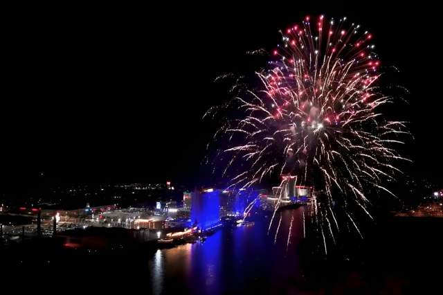 Rockets Over The River