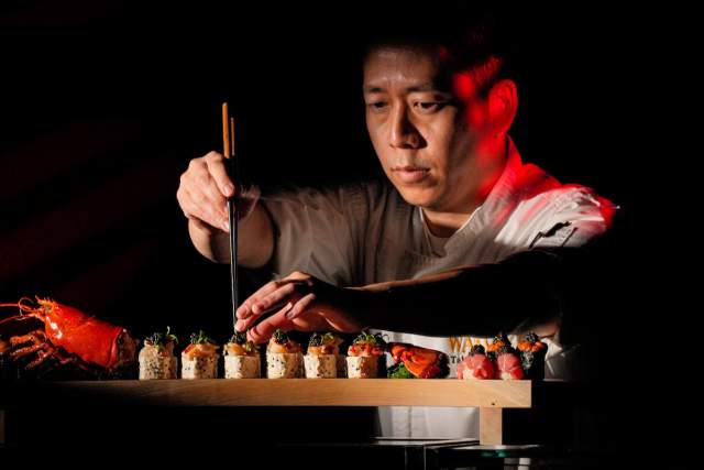 Take a bite of this delicious food found only at the ultra-chic, WAKUDA inside of The Palazzo at The Venetian Resort in Las Vegas.