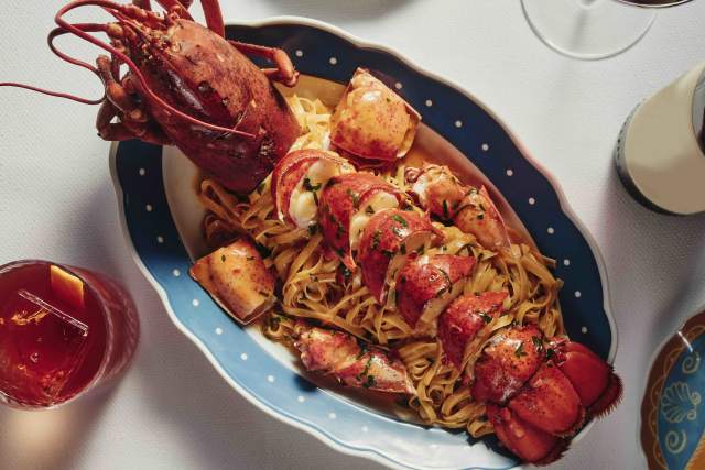 Bellagio Carbone Riviera Lobster con fettuccine