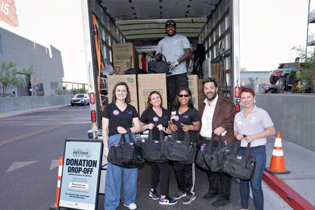 Safenest donation truck at GMID 2026