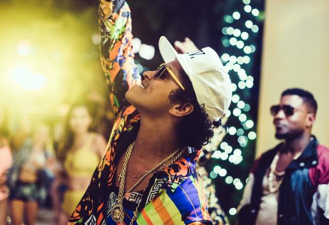 Bruno Mars Day Parade on the Strip