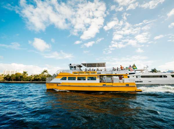 Water taxi in Fort Lauderdale