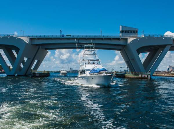 Drawbridge Fishing Boat