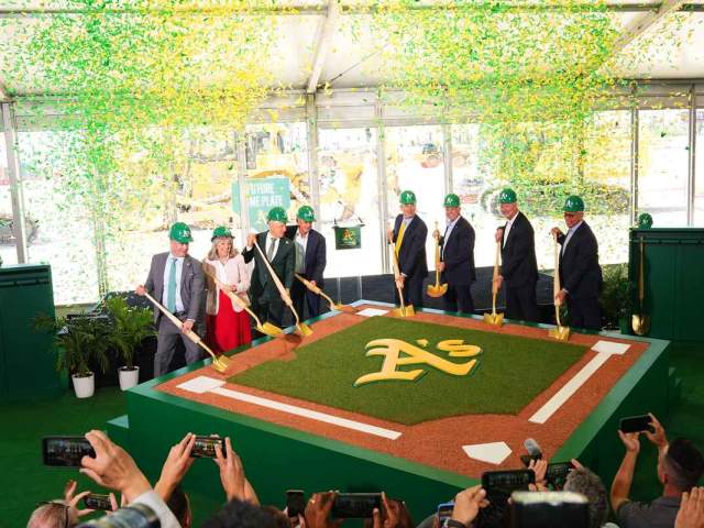 Athletics Ballpark Groundbreaking