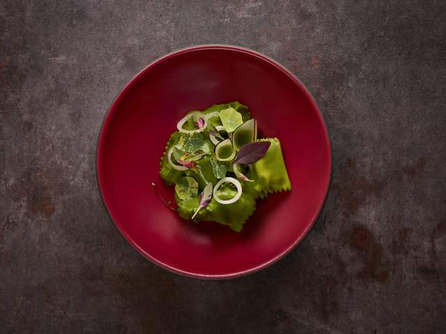 Maroon - Curried Goat Agnolotti