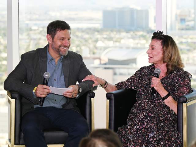 David Schwartz, UNLV Professor and Gaming Historian (Moderator) and Las Vegas Mayor Shelley Berkley