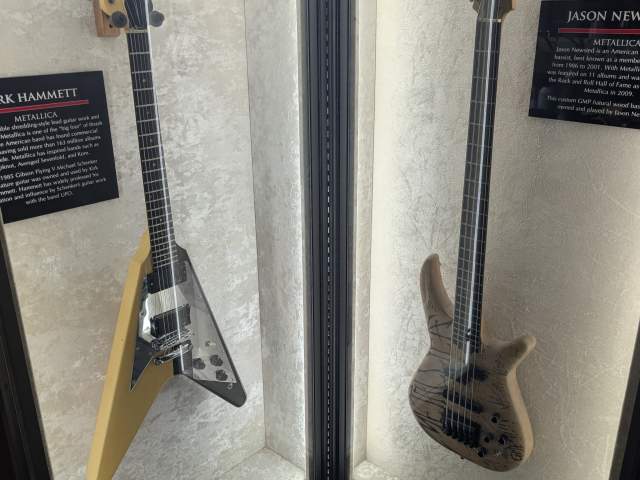 Metallica Hard Rock Exhibit