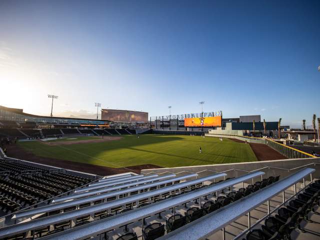 Las Vegas Ballpark outdoor arena.