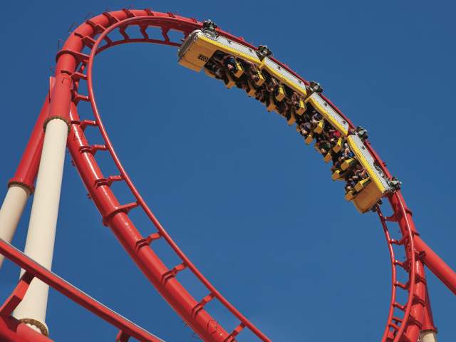 New York-New York Big Apple Coaster