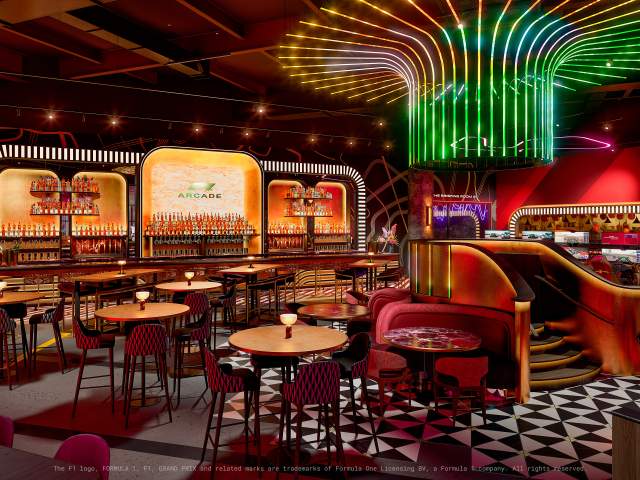 F1 Arcade Las Vegas Interior (Rendering)
