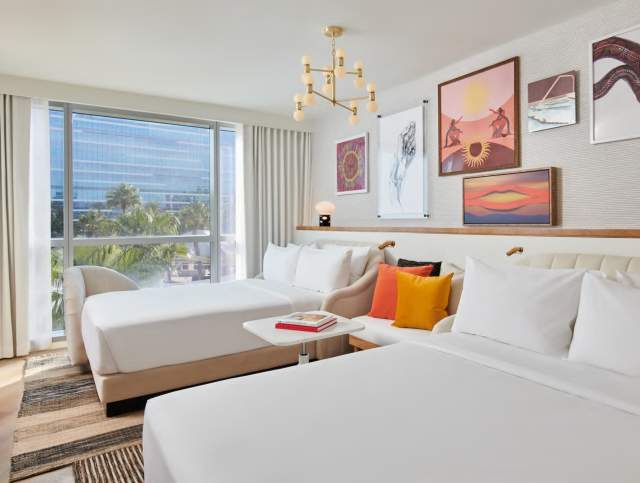 Virgin Hotels Queen Beds