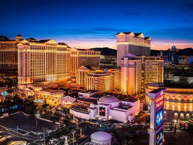 Caesars Palace Exterior 2025