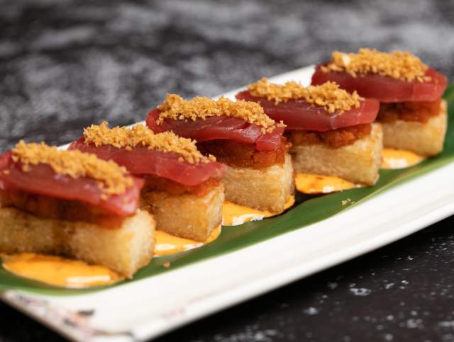 Some delicious sushi that can be found at FUHU at Resorts World Las Vegas.