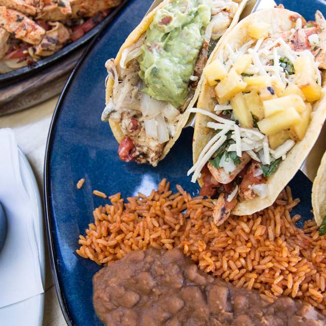 plate of food at Hussong's Cantina in Las Vegas