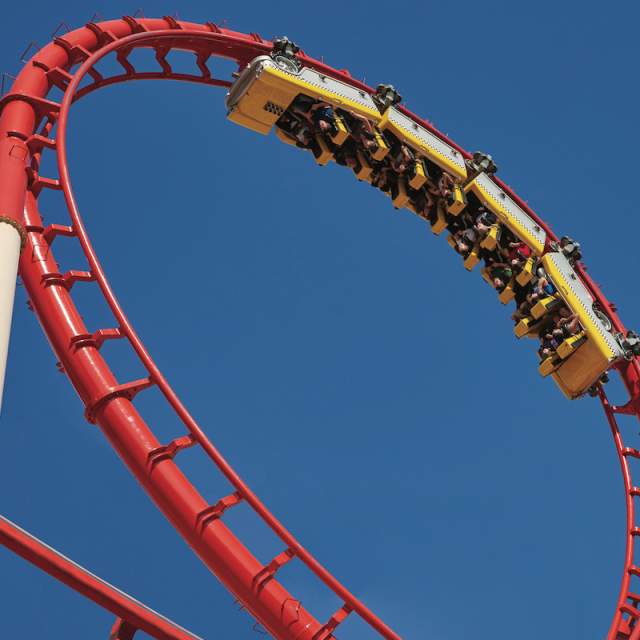 New York-New York Big Apple Coaster