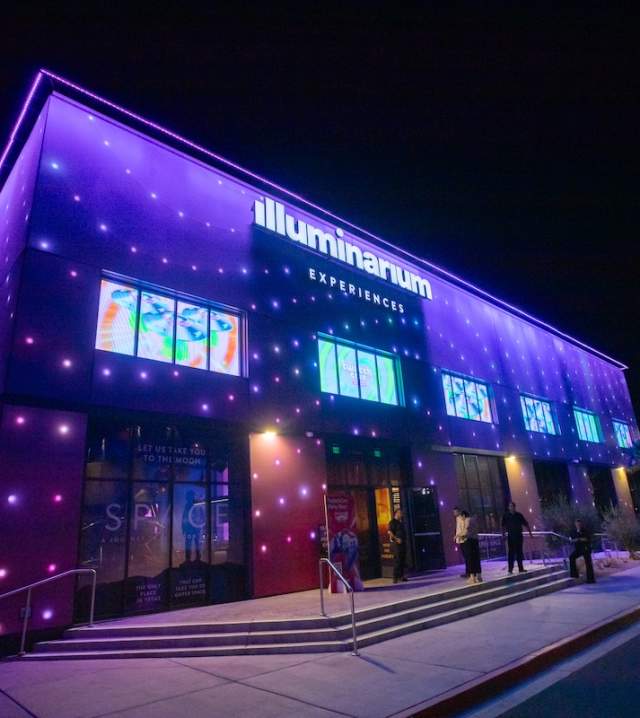 Exterior of Illuminarium
